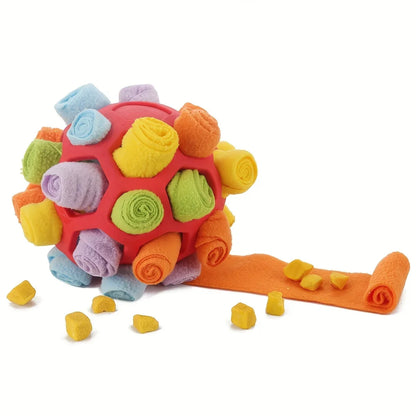 Interactive Pet Sniffing and Exploding Ball Toy – Mental Stimulation & Treat Dispenser for Dogs