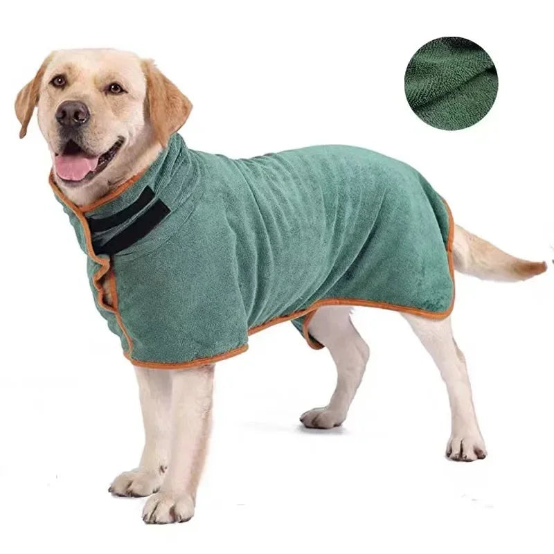 Dog Absorbent Bathrobe