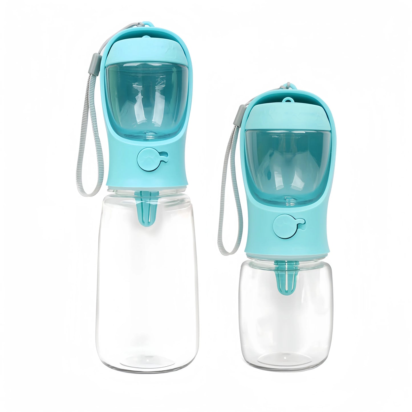 All-in-One Portable Pet Water Bottle & Feeder – Convenient Travel Bottle for Dogs