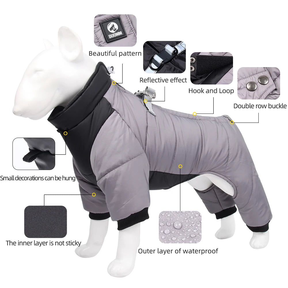 Winter Warm Thicken Pet Dog Jacket